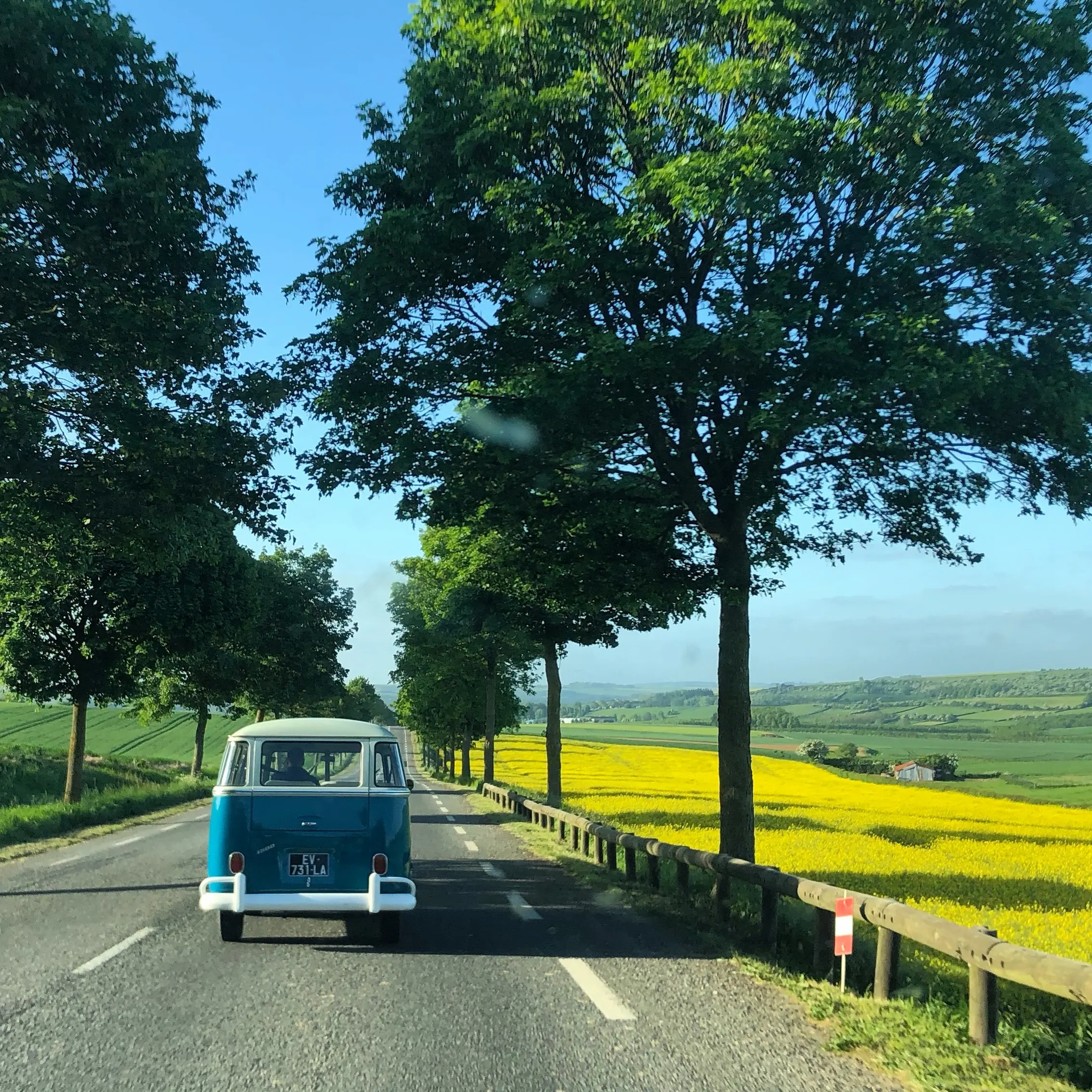 Rallye Cohésion d'équipe en Combi VW